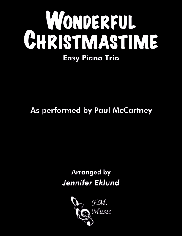 Wonderful Christmastime (Easy Piano Trio)